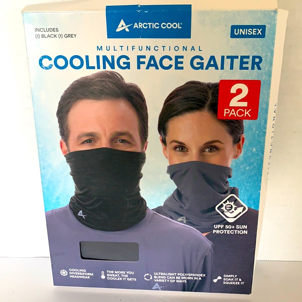 Arctic Cool Cooling Face Gaiter NWOT